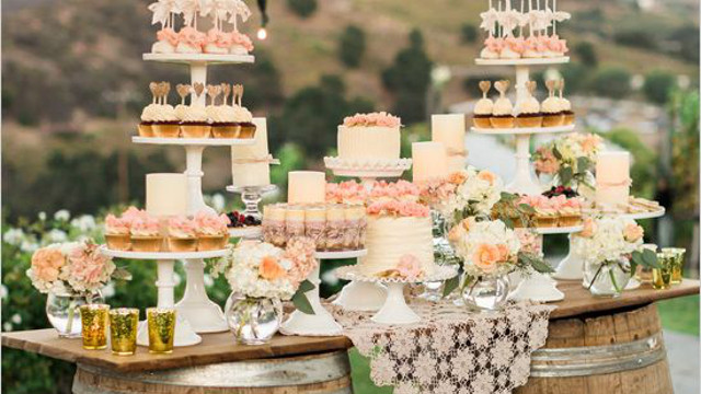 6 tendências de bolos e doces para casamento