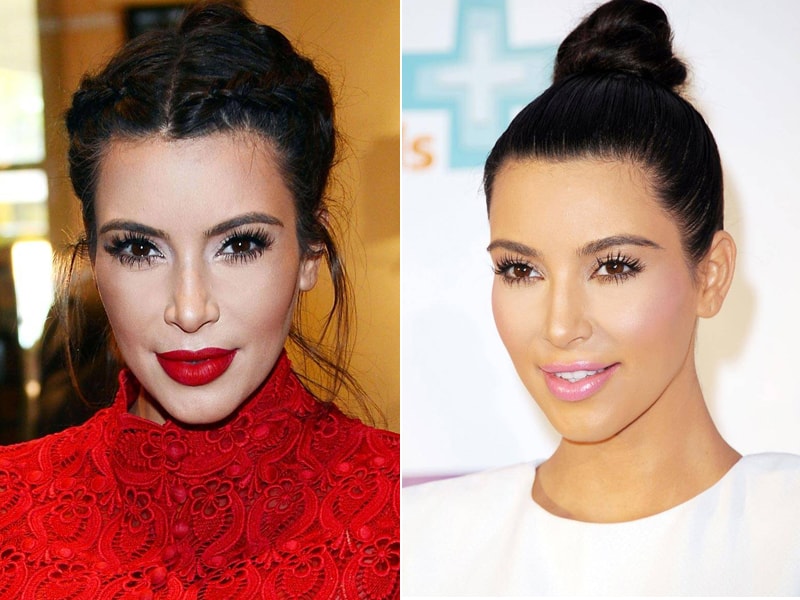 7 penteados para noivas inspirados em Kim Kardashian