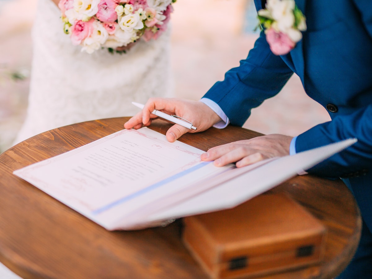 Casamento civil fora do cartório, o que usar?
