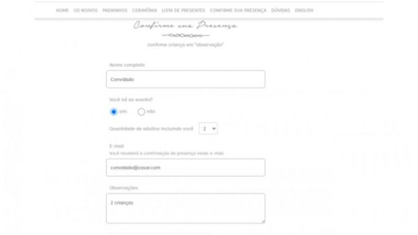 rsvp modelos alianças vivara
