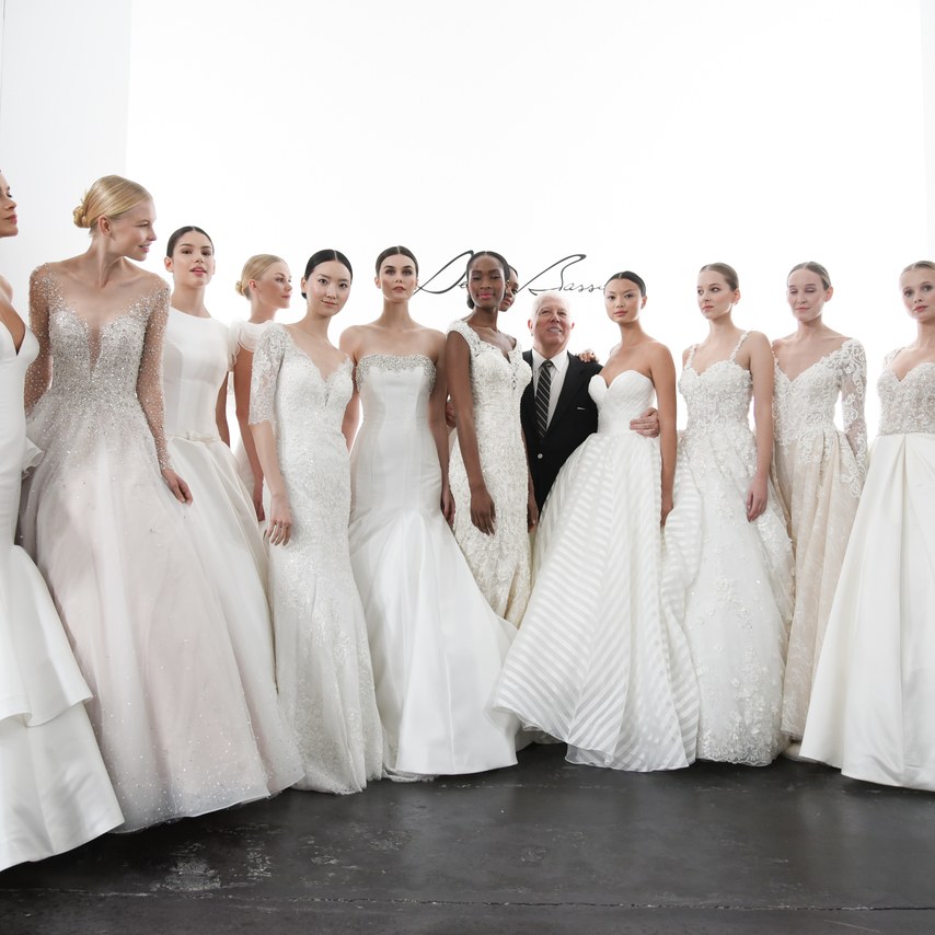 NY Bridal Fashion Week: O desfile de Dennis Basso