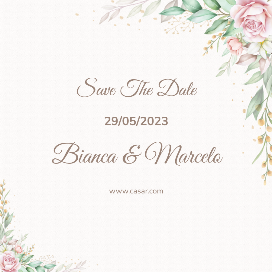 <strong>Save the date digital: saiba como criar o seu no Casar.com</strong>