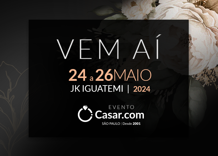 Está chegando o maior evento de casamento que reúne diversos fornecedores em um só lugar!